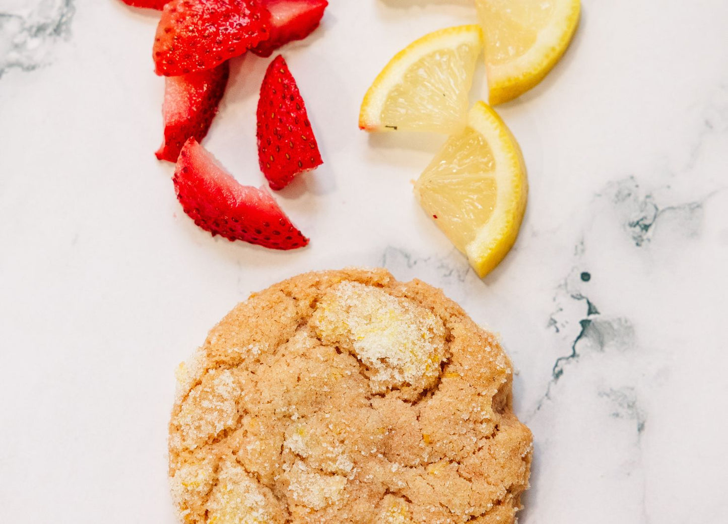 Strawberry Lemon Cookies
