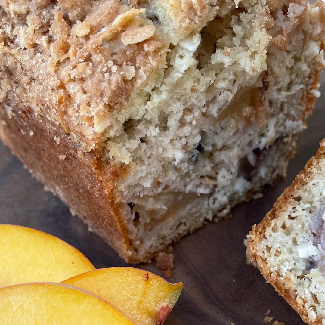 Peach Lavender Bread