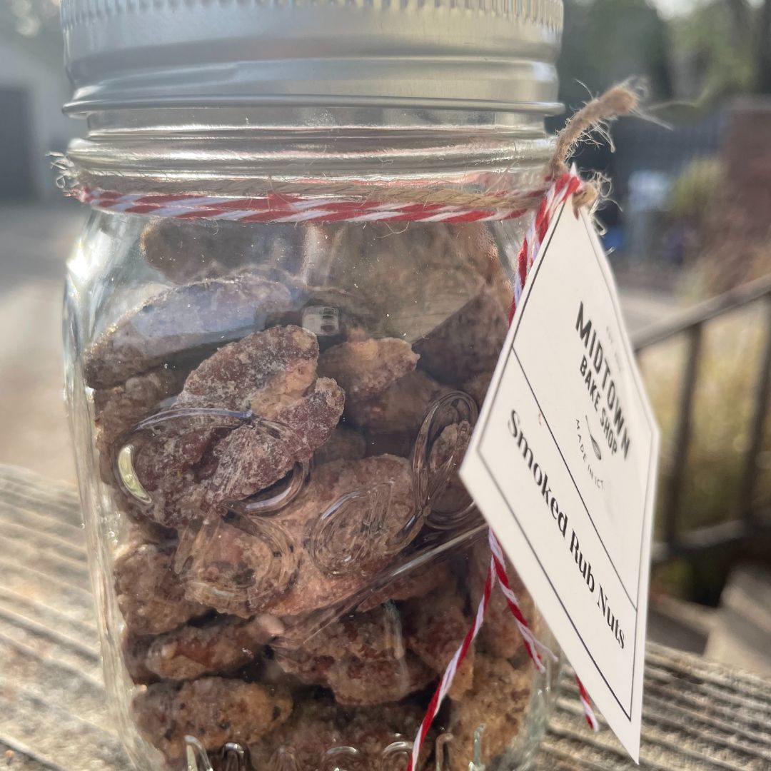 Smoked Rub Nuts {Pecans}