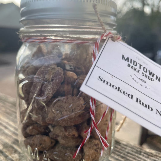 Smoked Rub Nuts {Pecans}