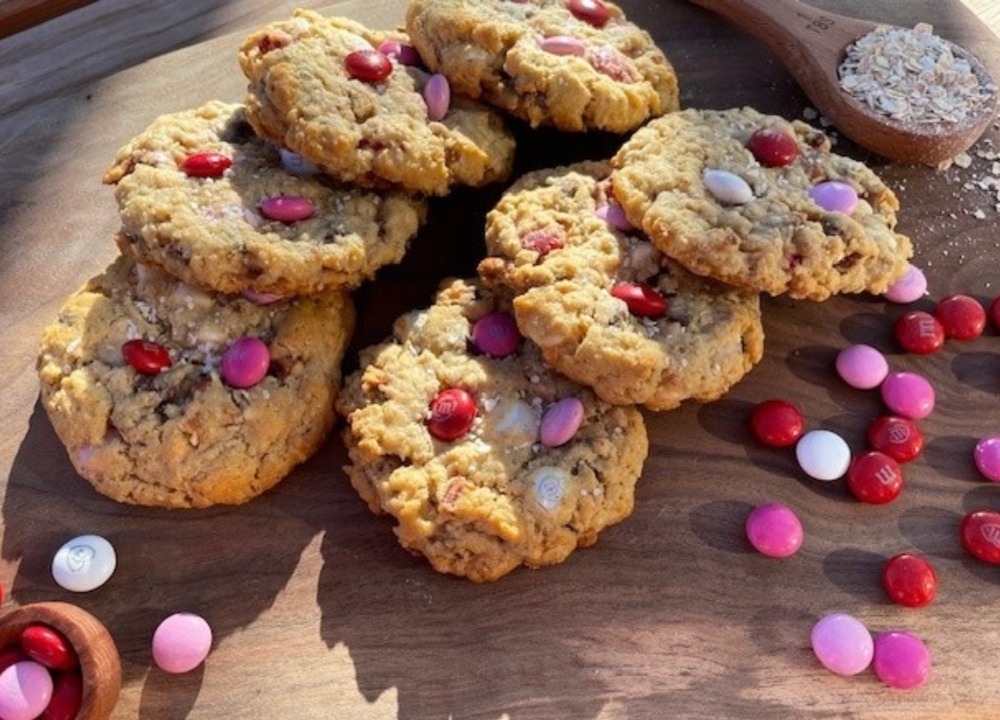 Valentine's Monster Cookies