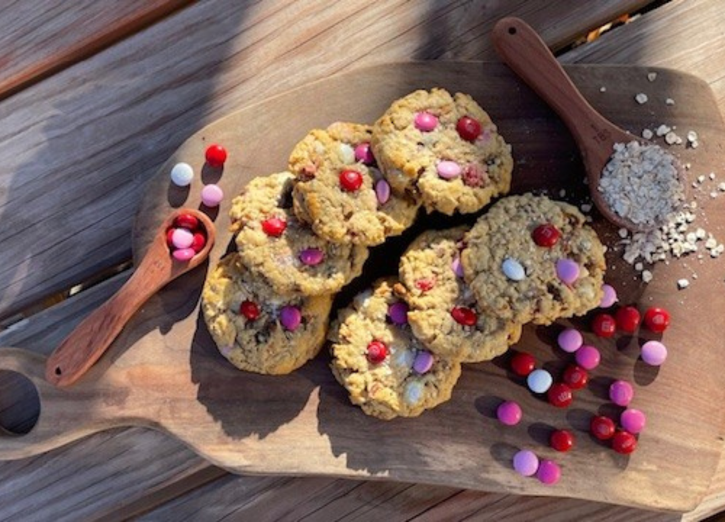 Valentine's Monster Cookies