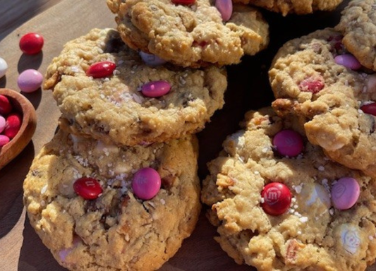 Valentine's Monster Cookies