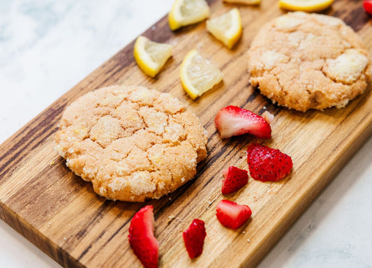 Strawberry Lemon Cookies
