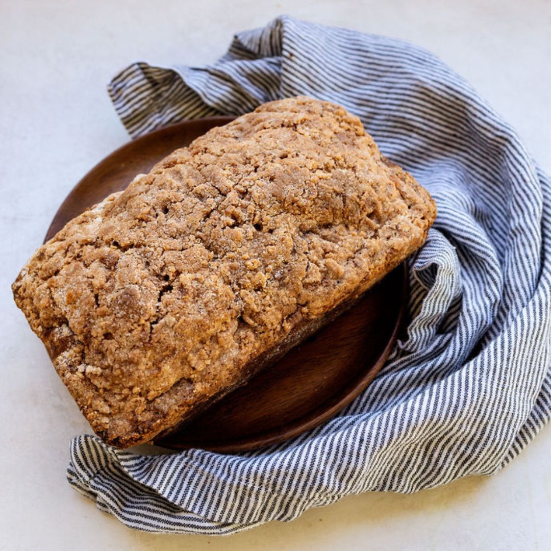 Blueberry Banana Cinnamon Crunch Bread