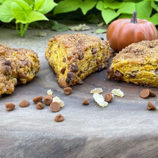 Pumpkin Harvest Scones {6}