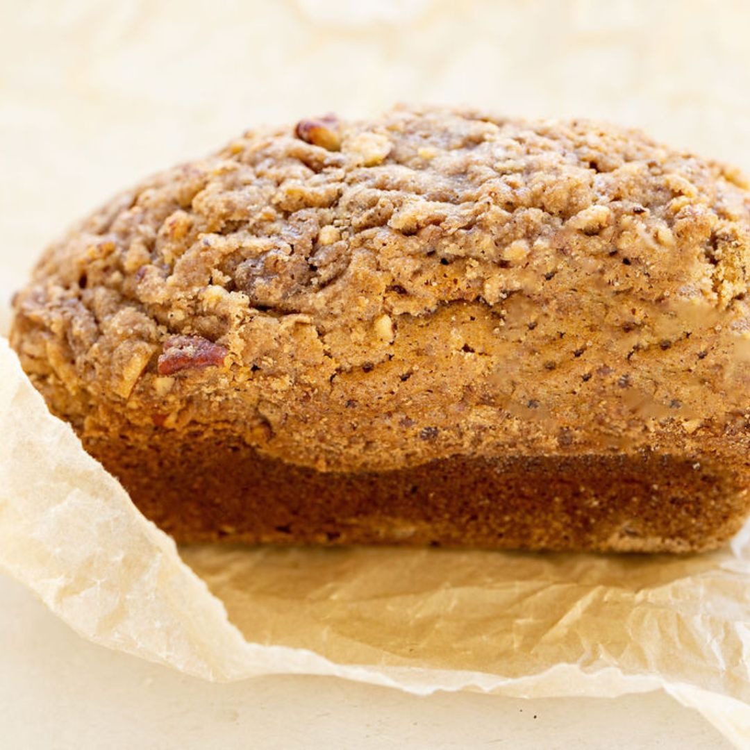 Pumpkin Streusel Bread